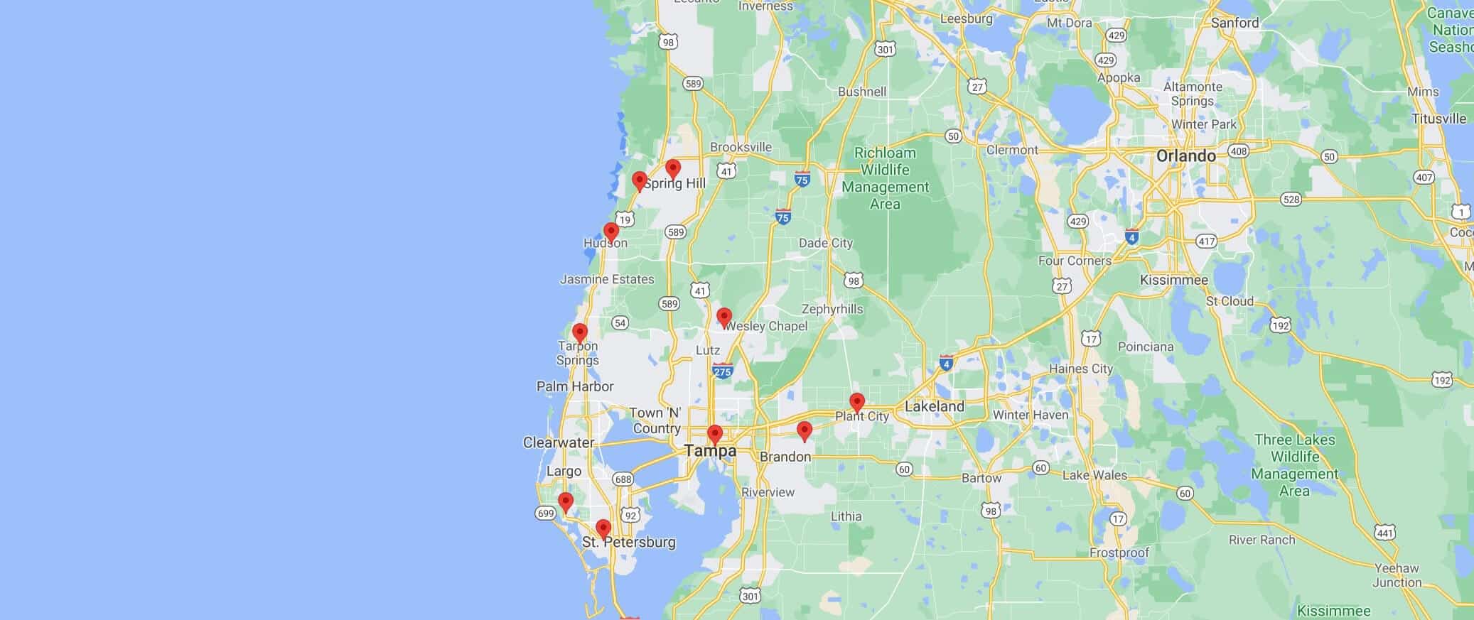 Monticciolo Locations